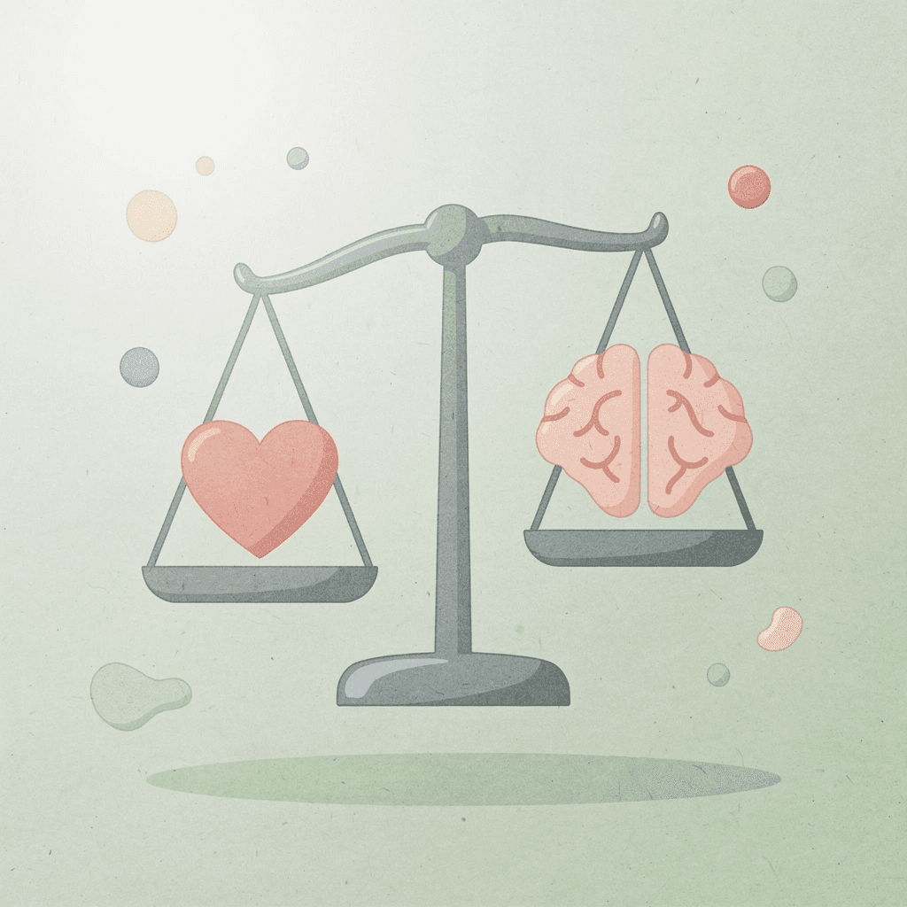 Balance scale icon representing the Shopify vs BigCommerce platform comparison