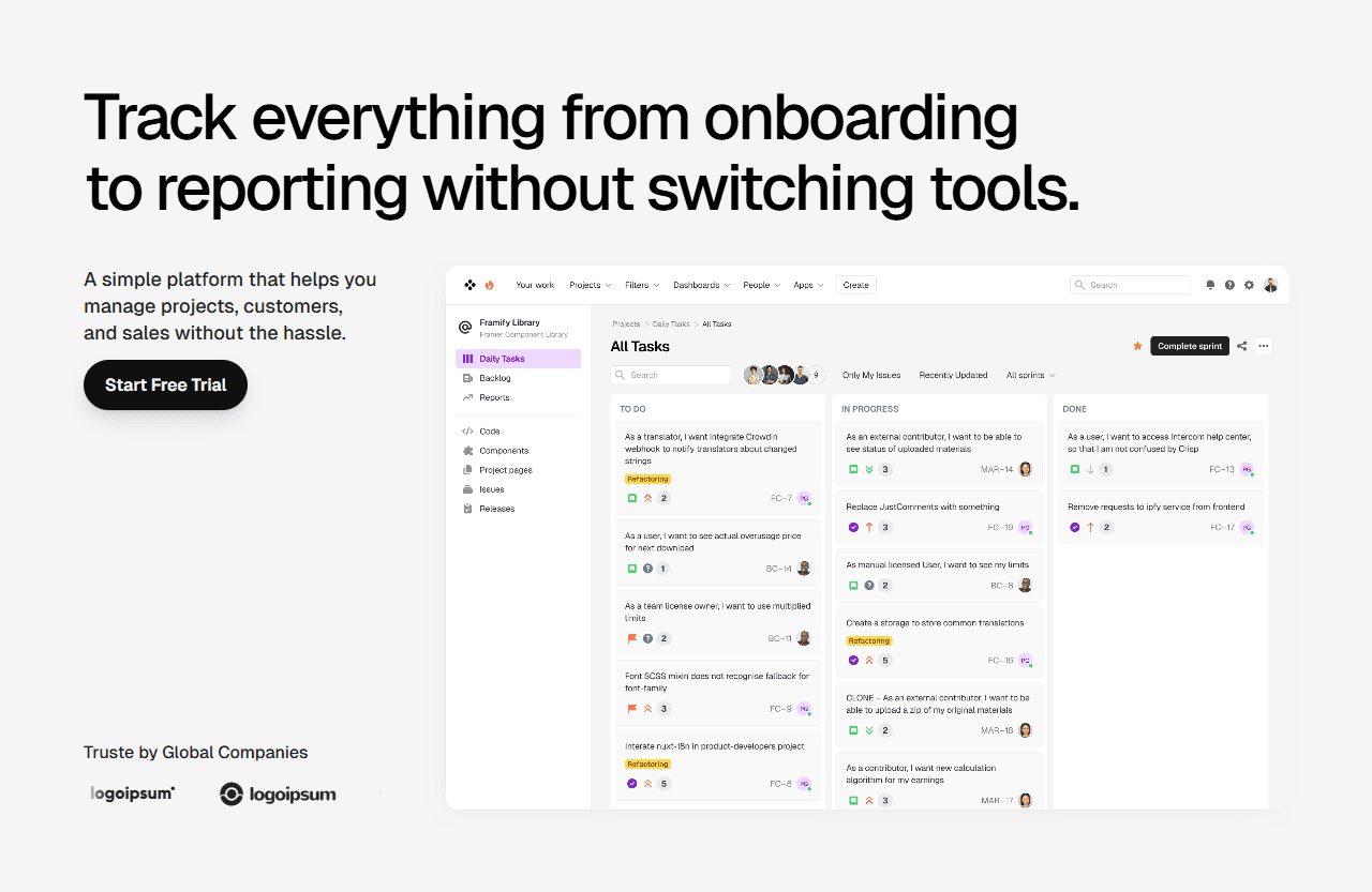 Framer Hero Component