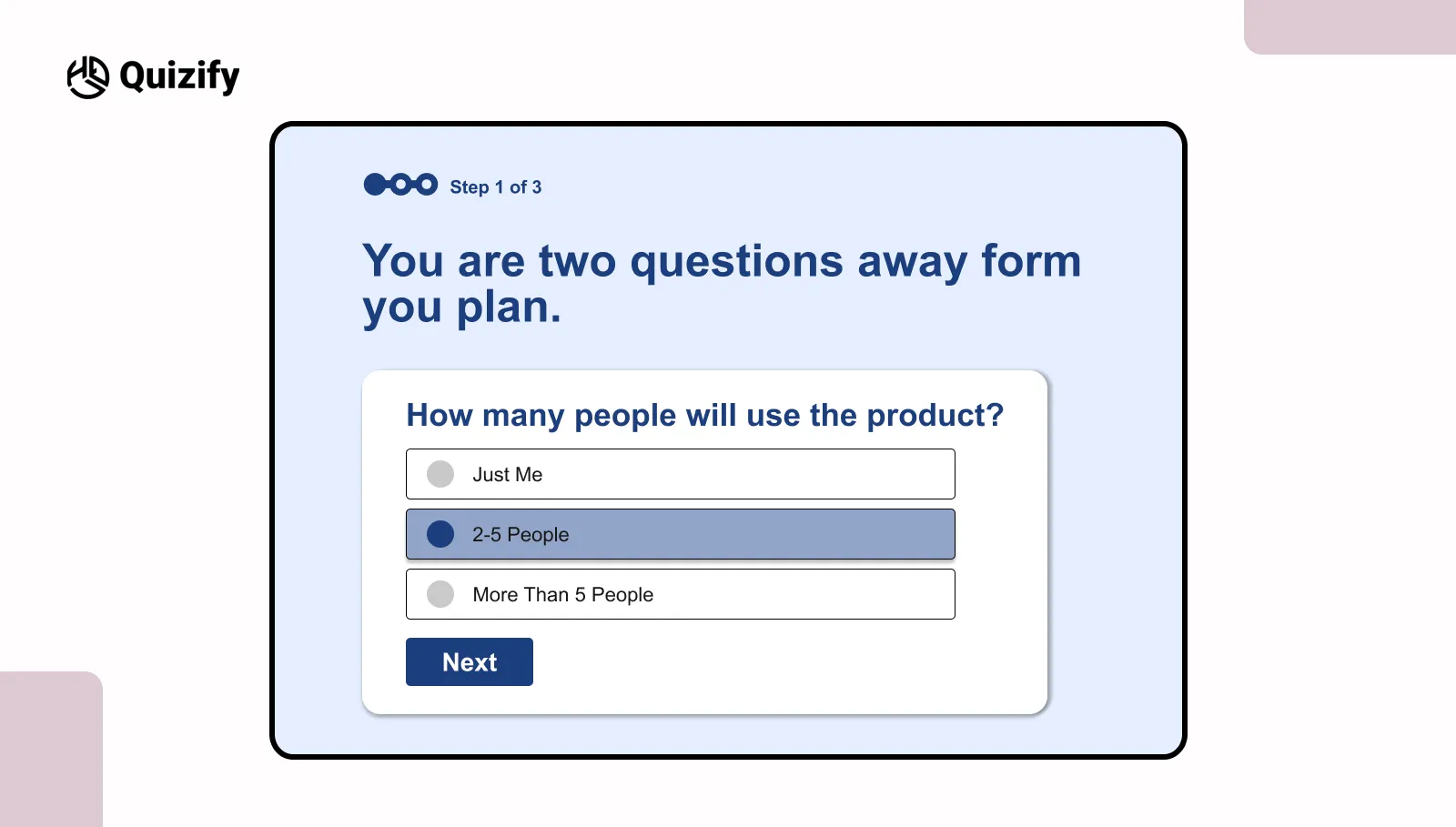 Result Teaser Call to Action | Quizify