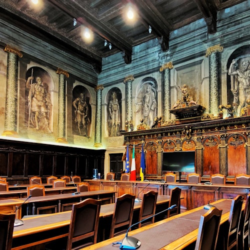 维泰博市政厅的执政官宫会议室