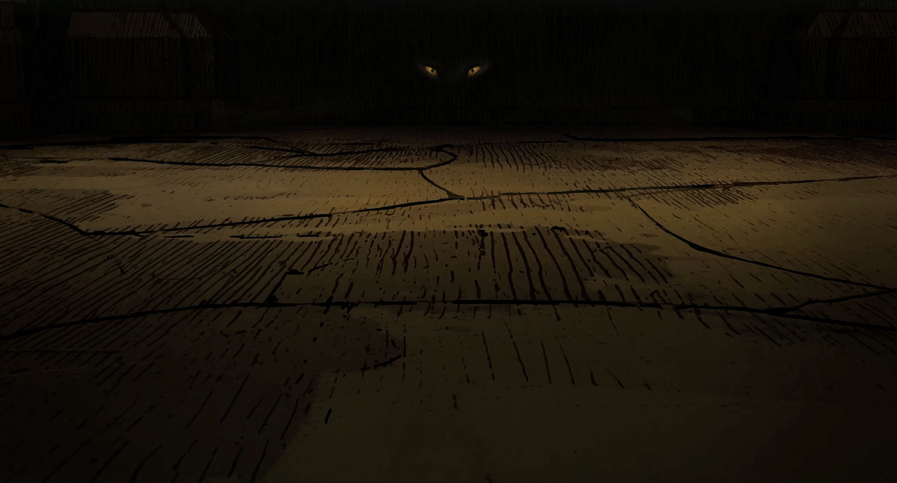 For He Can Creep concept art – architectural detail reinforcing the period setting