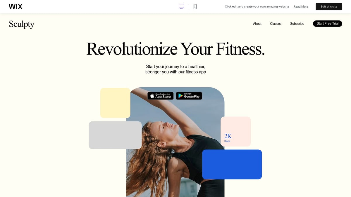 7 Stunning One Page Template Picks for 2026 Websites - Wix – App Launch