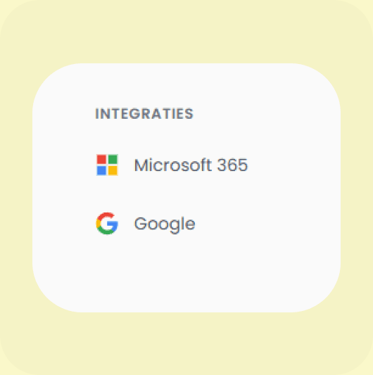 Integratie met Microsoft 365