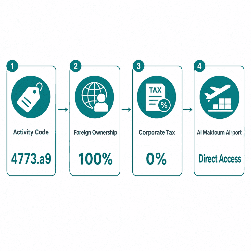 Infographic: How to Get a Garden Equipment Trading License in Dubai