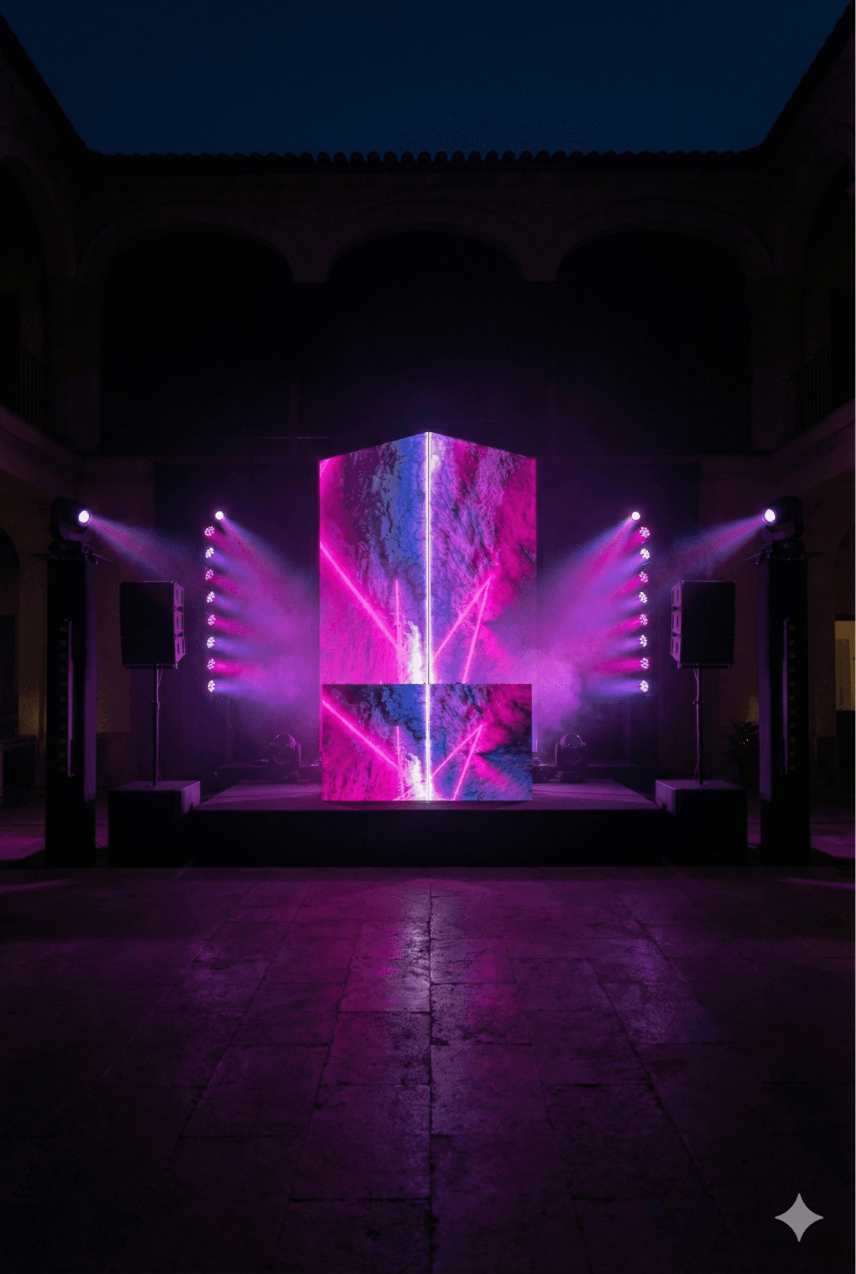 brown wooden lounger near body of water
