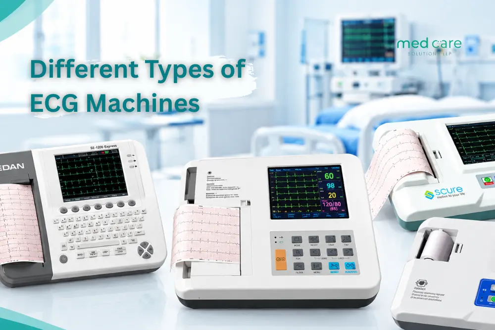 Different Types of ECG Machines