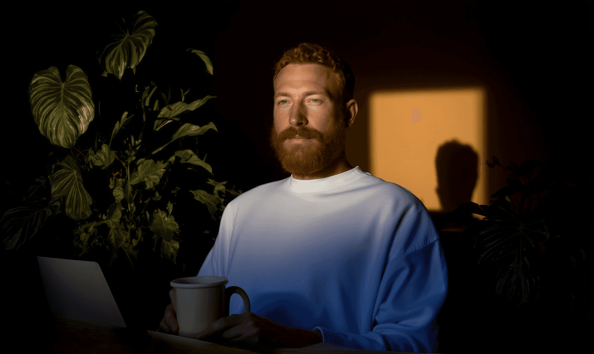 contemplative portrait