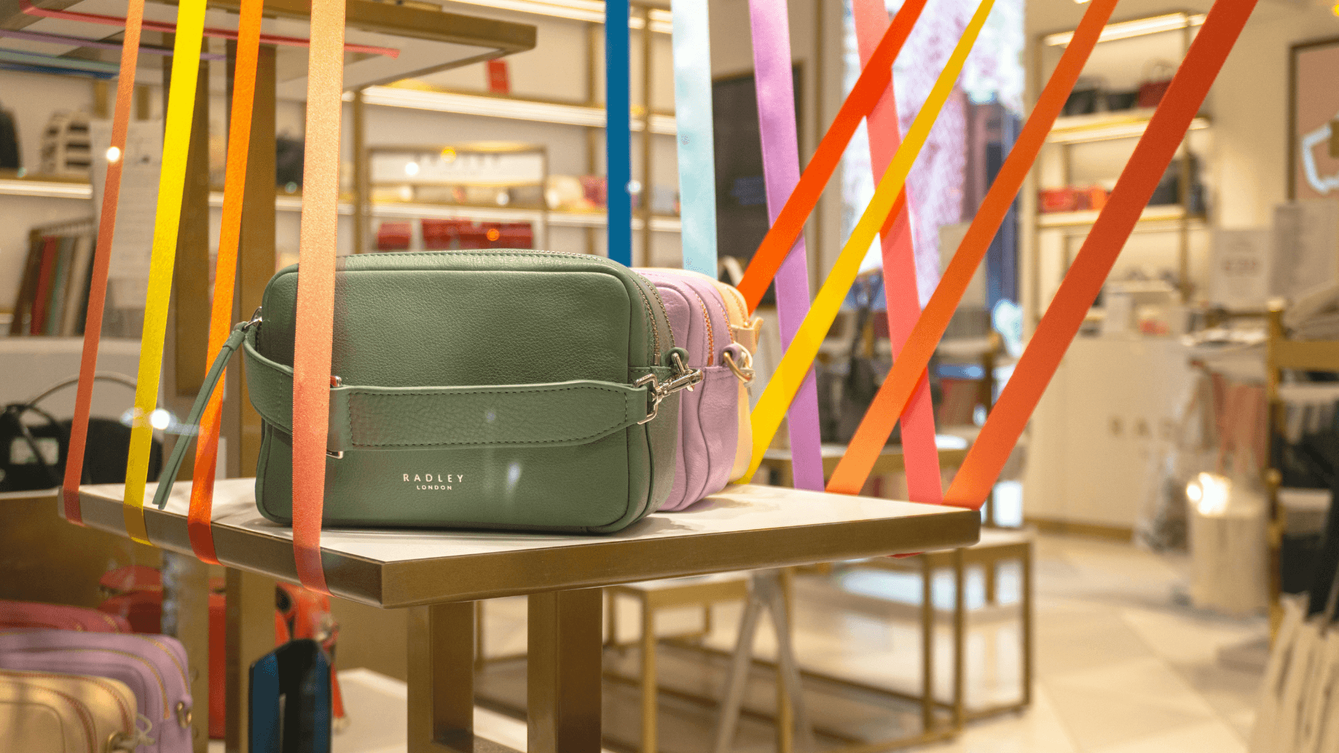 A Radley luxury bag store