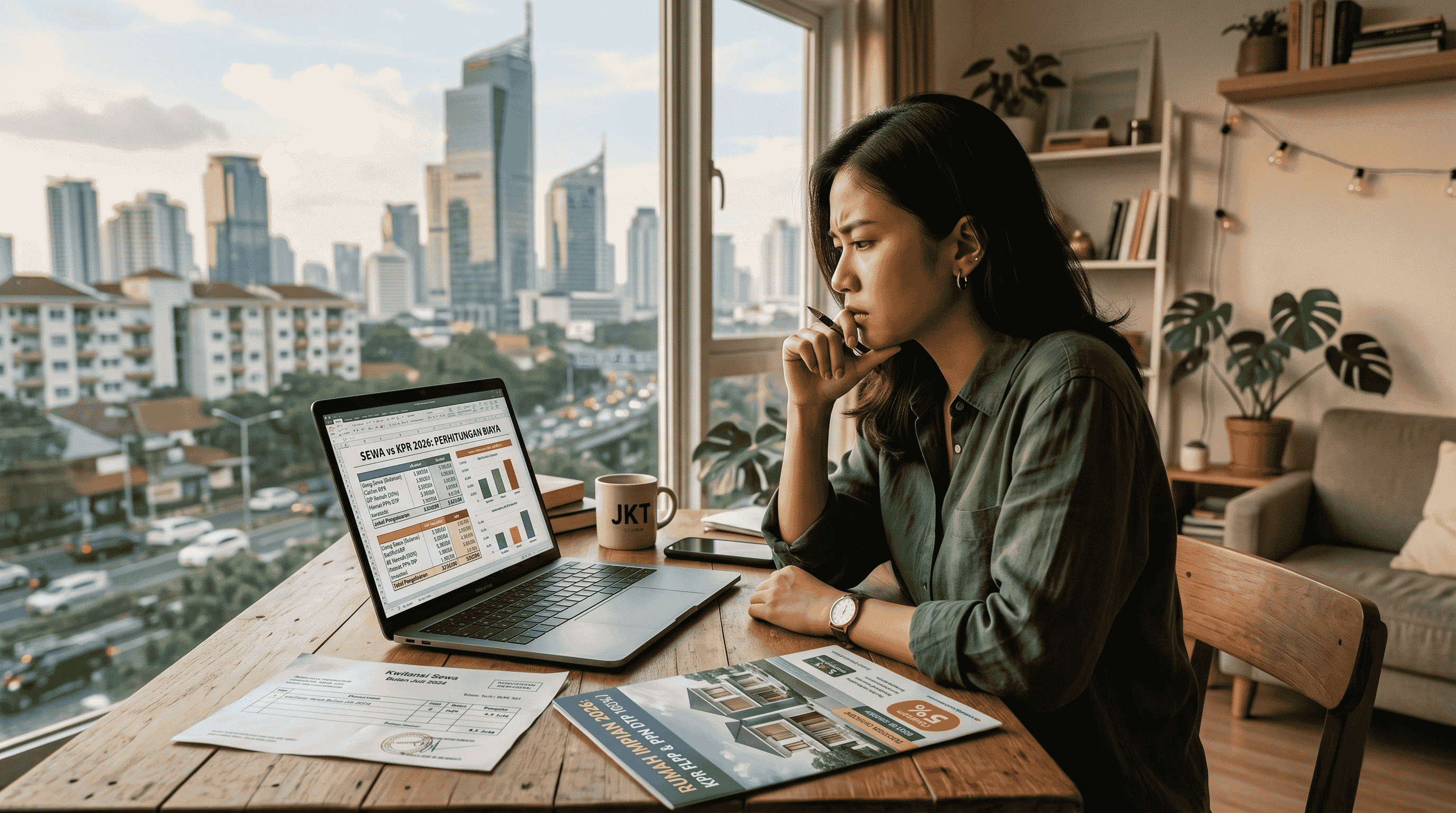Family picking apples from a tree in an orchard.