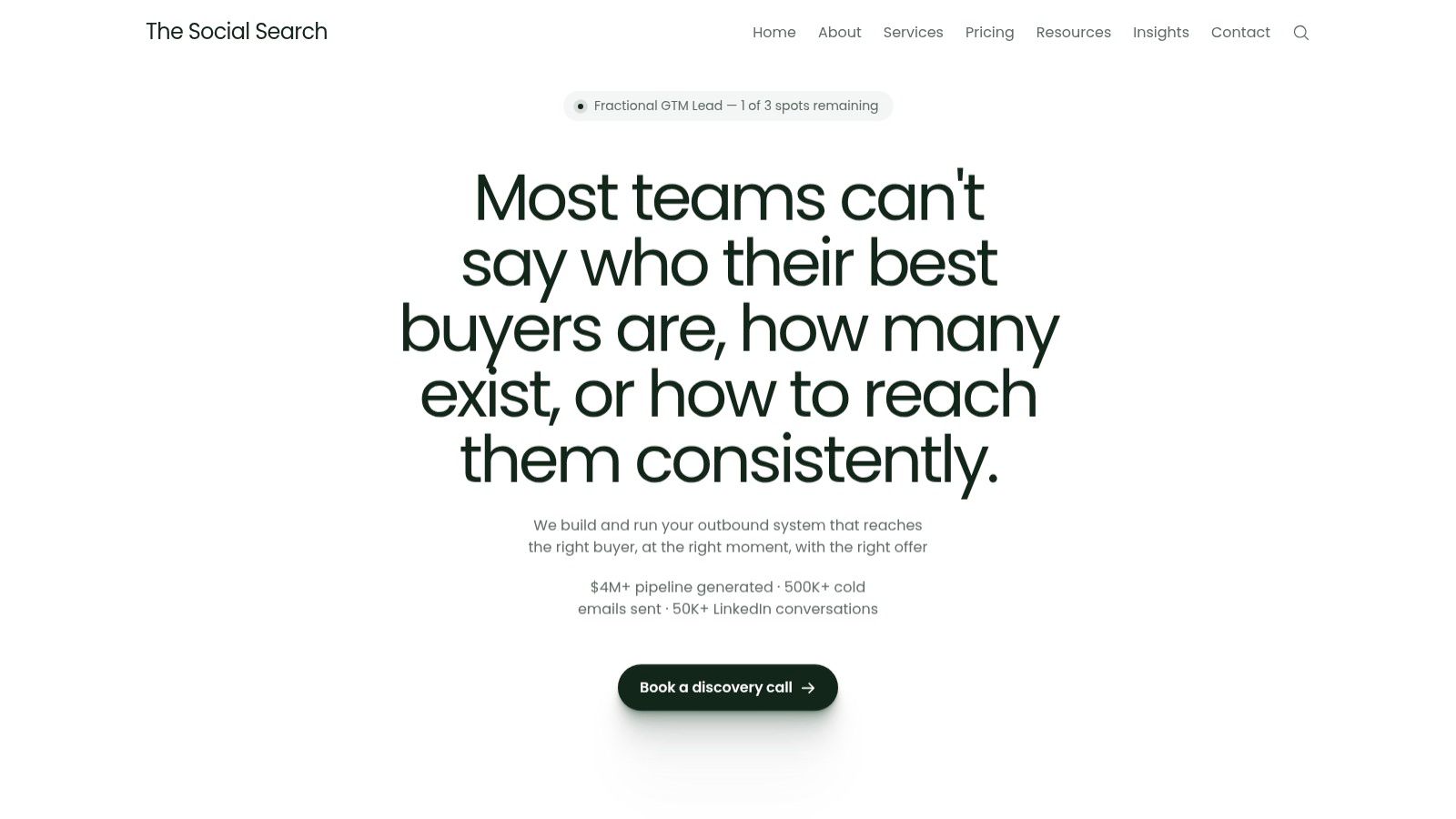 The Social Search