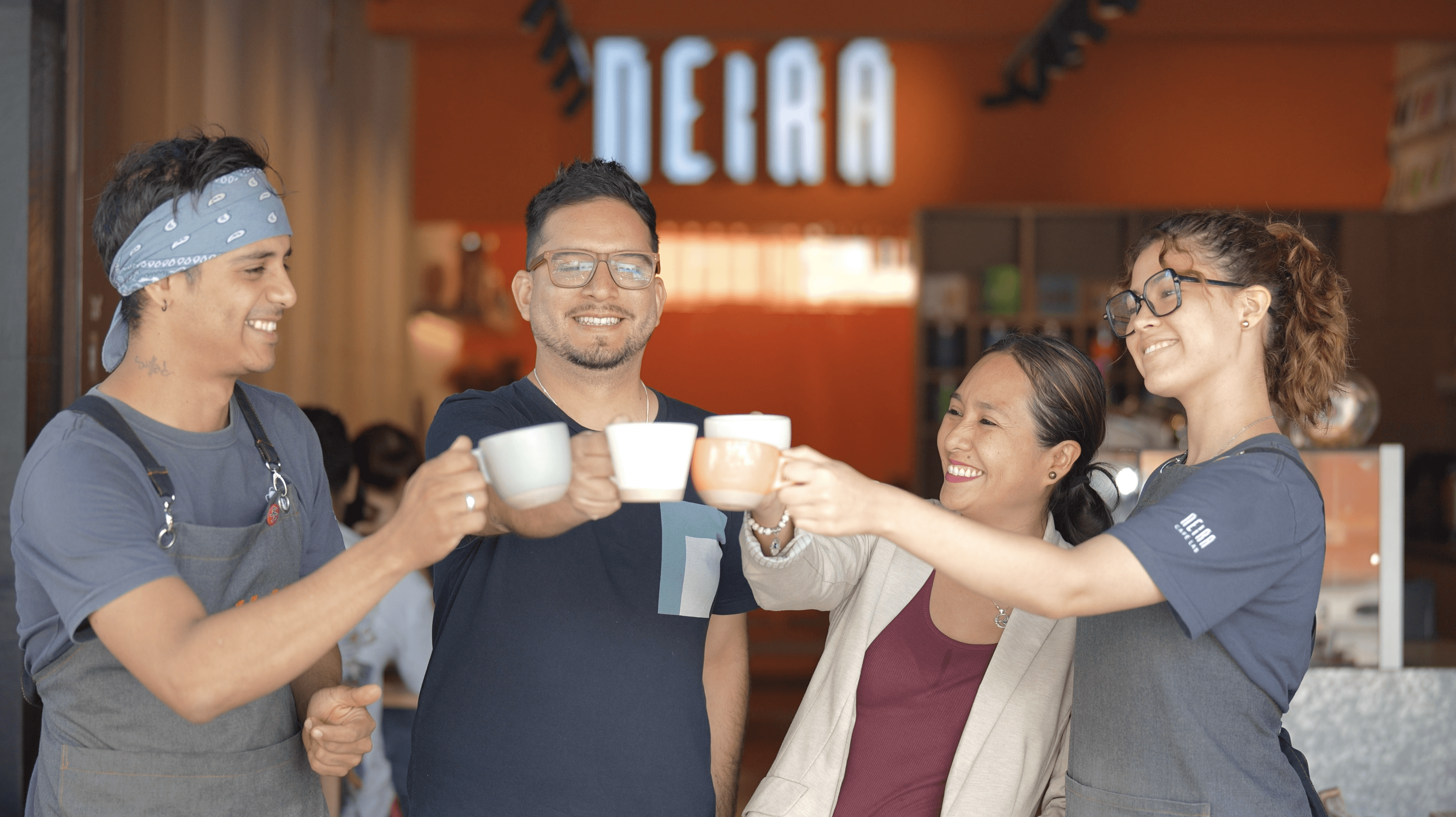 fotografía de retato neira café lab