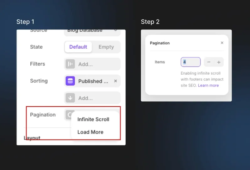 Add Pagination