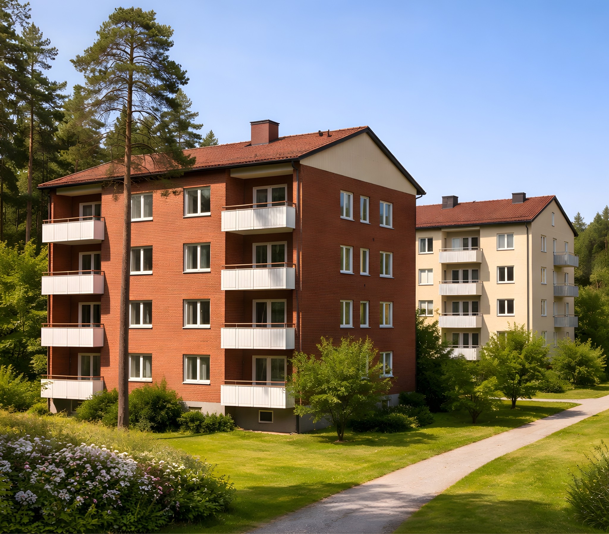 Radonmätning i lägenhet