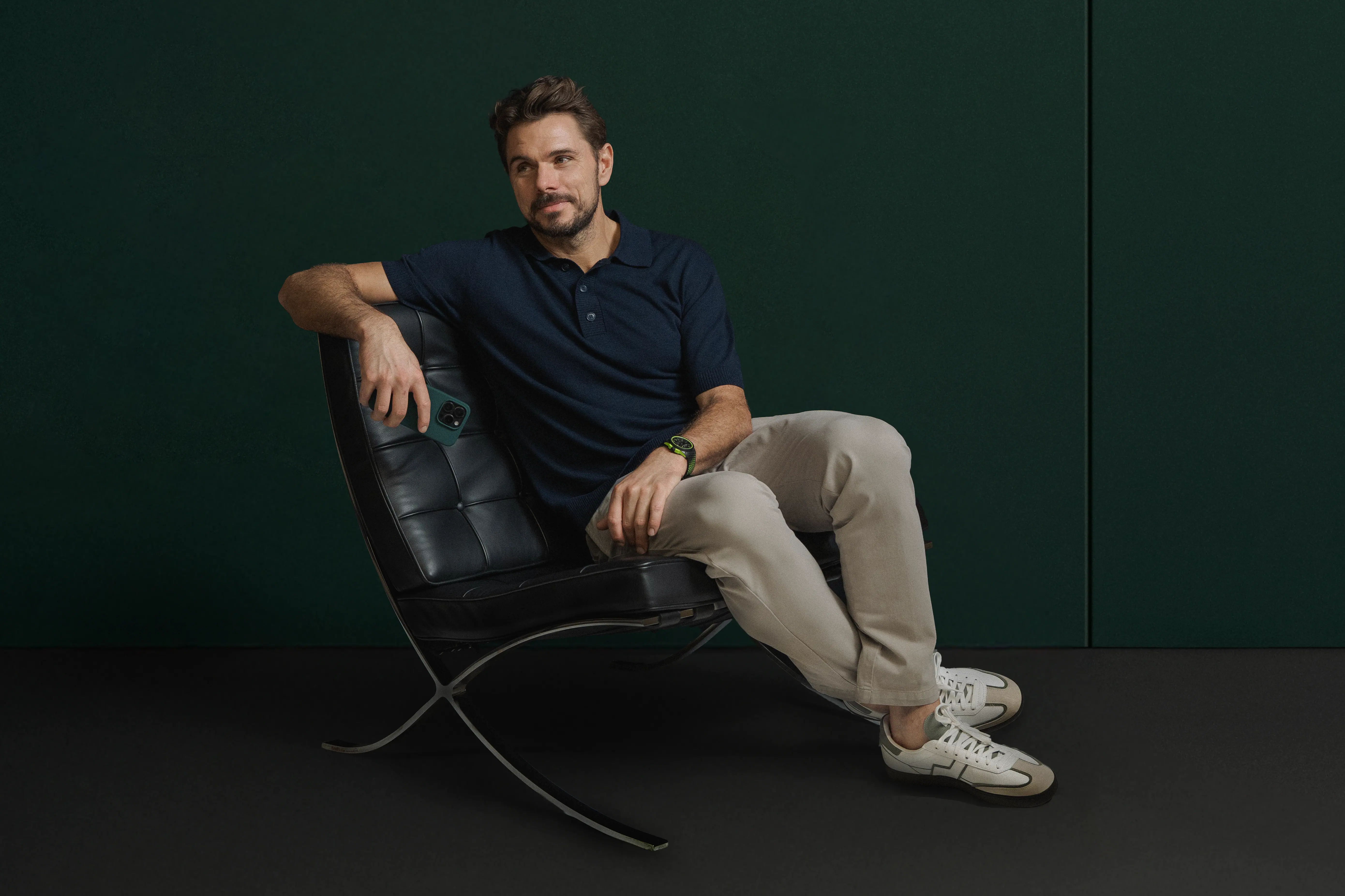 Bitpanda campaign with Stan Wawrinka – SOVEN Studio production