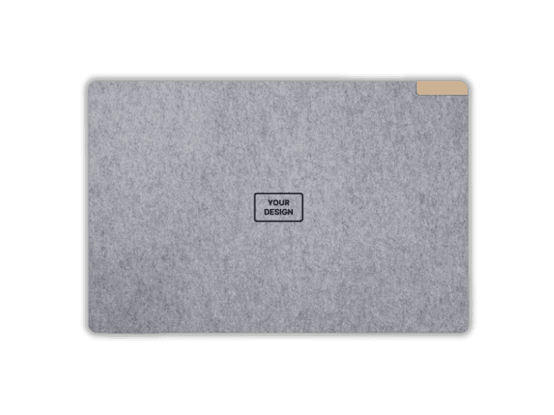 Grey deskpad