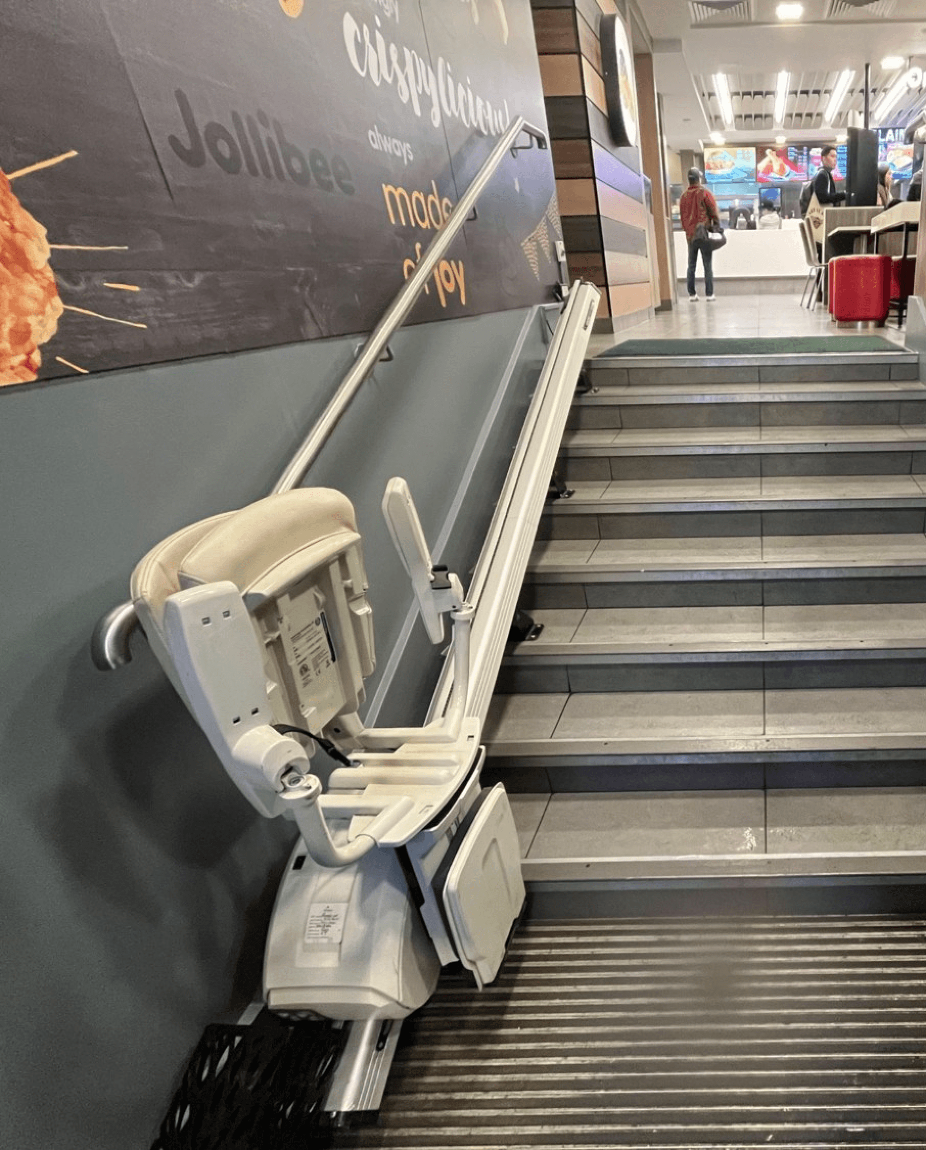 A stair lift