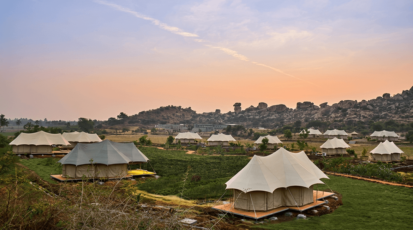 Kishkinda Camp, Hampi, Karnataka