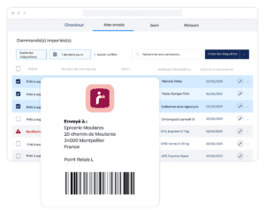 Shipping with Mondial Relay via Sendcloud