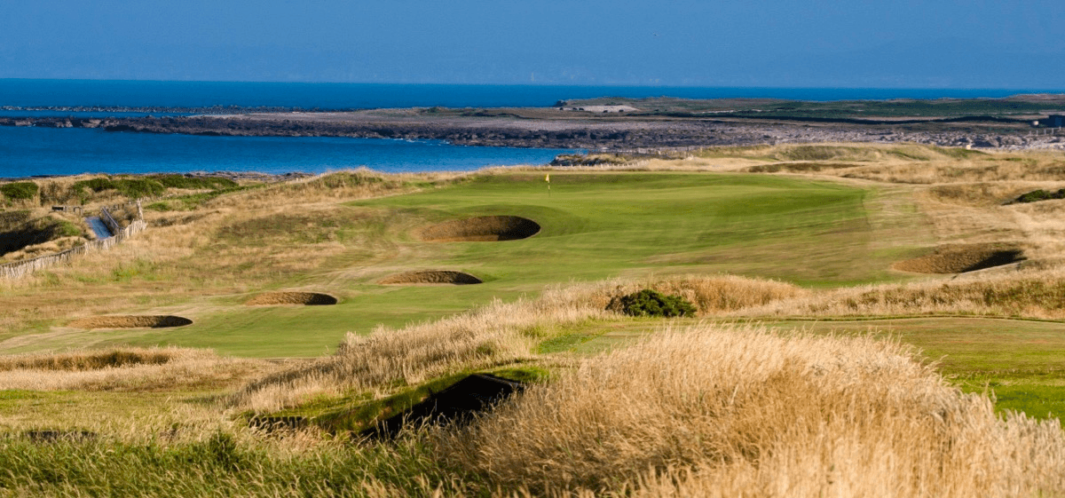 The 2nd hole this week at Royal Porthcawl - *Photo by Charles Briscoe Knight