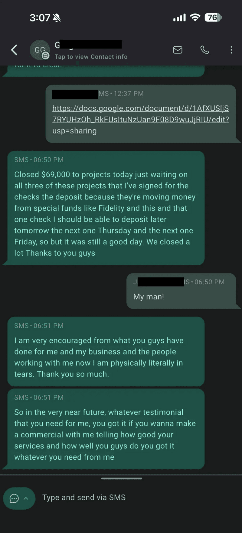 Client result 6
