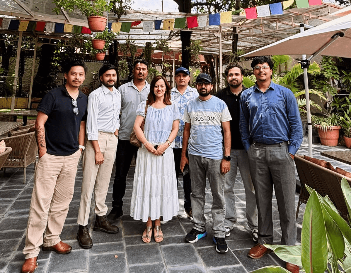 Members of the XylonTech team in Nepal
