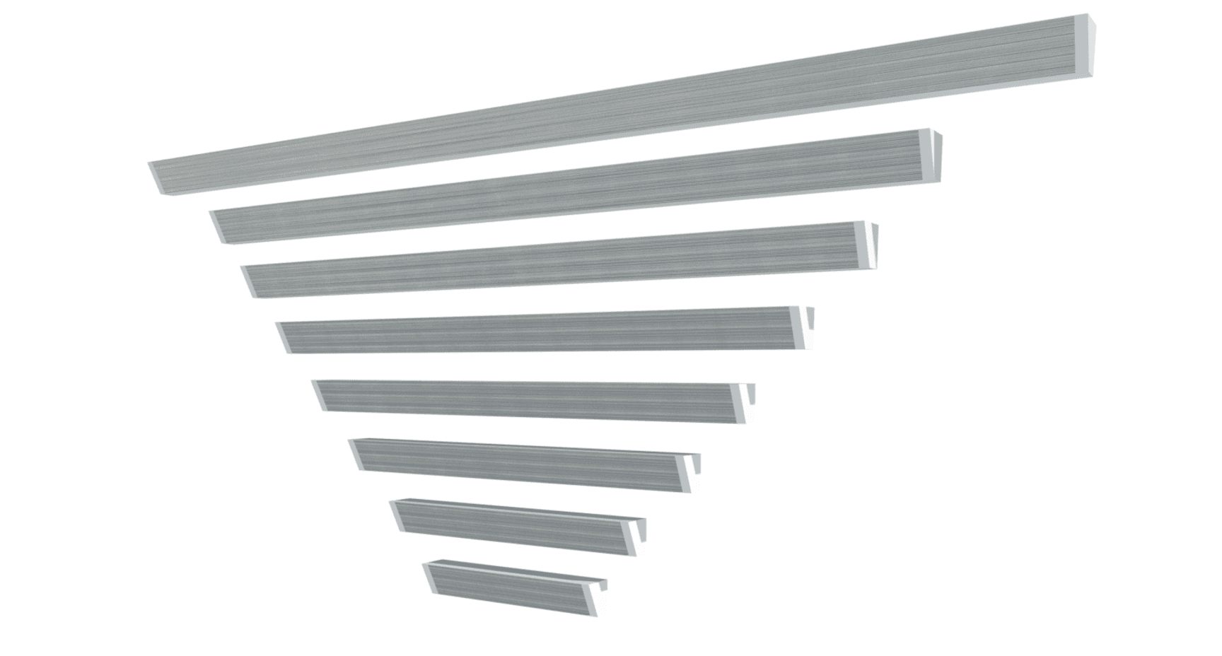 Various lengths and heat capacities.