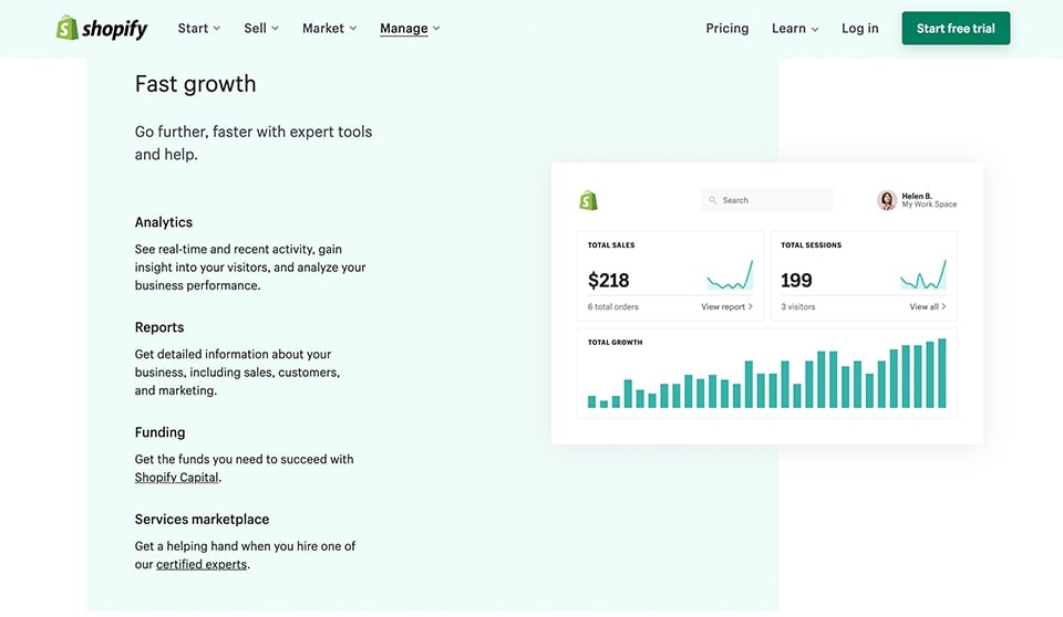 Shopify แพลตฟอร์มสร้างเว็บไซต์ สำหรับคนอยากมีร้านค้าออนไลน์