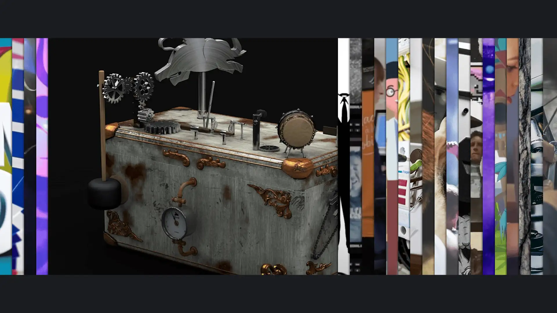 Bannière du projet showreel de Barneykorp Studio