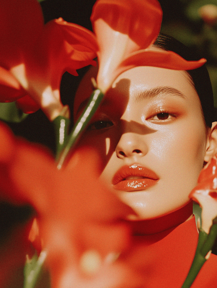 Serene Portrait flowers