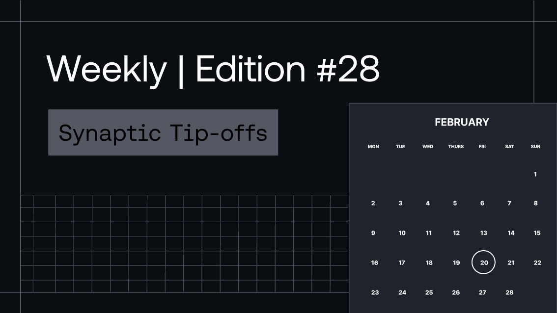 Tip-Offs by Synaptic