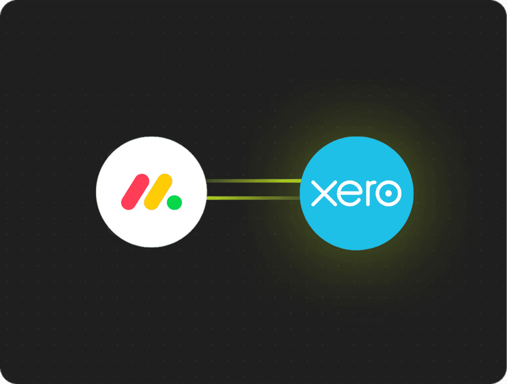 Xero och monday.com integration