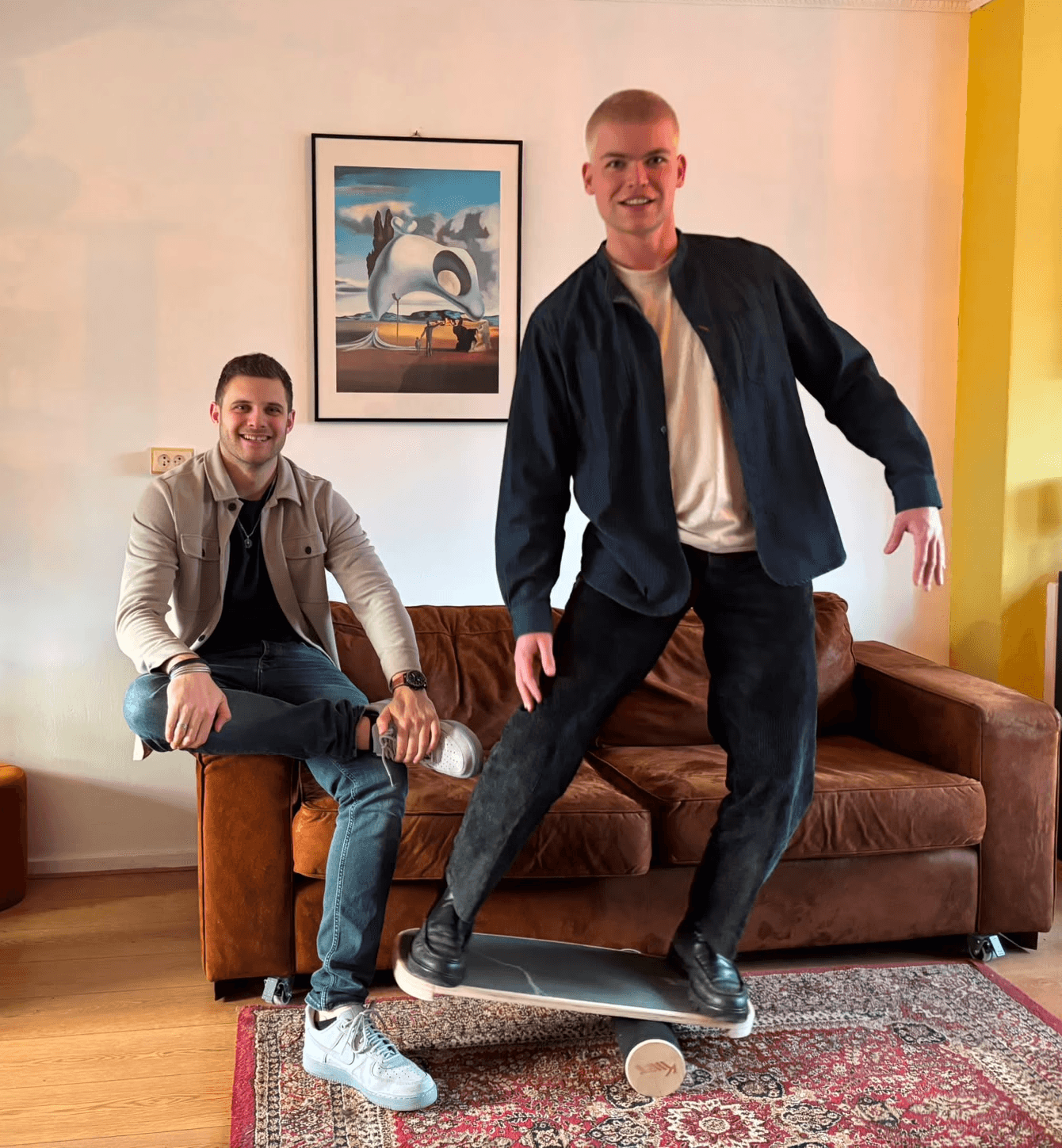 Het team van BRANDWIT op kantoor
