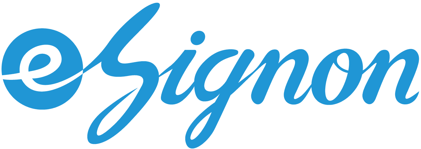 전자계약 이싸인온 로고