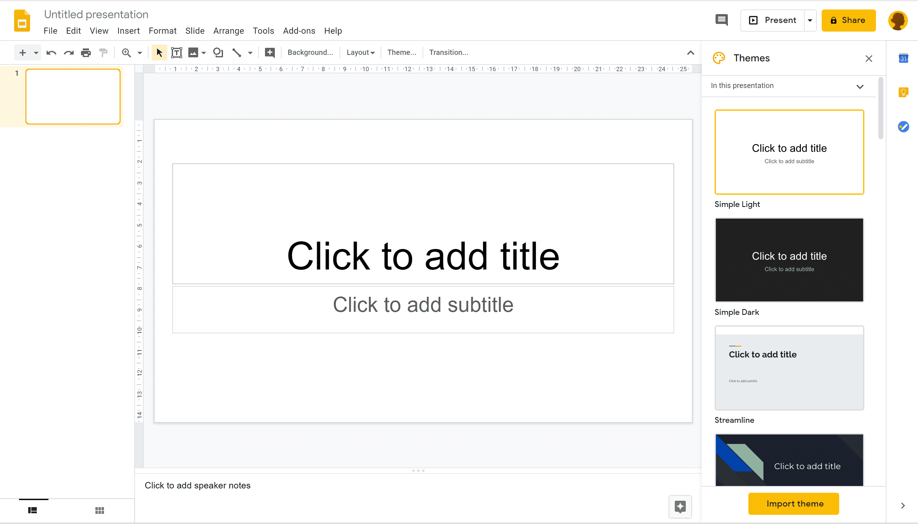 google slides