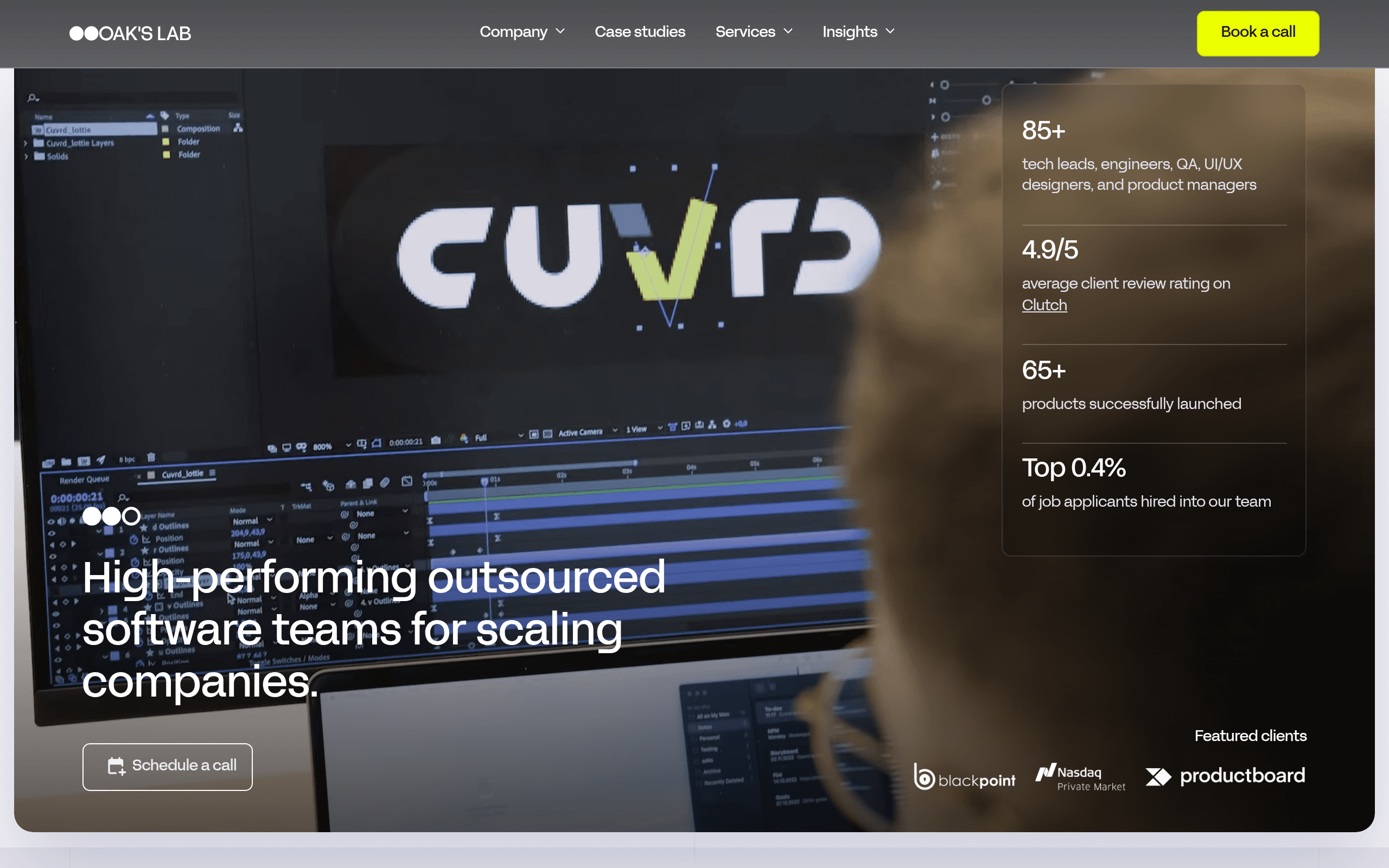 OAK'S LAB Screenshot