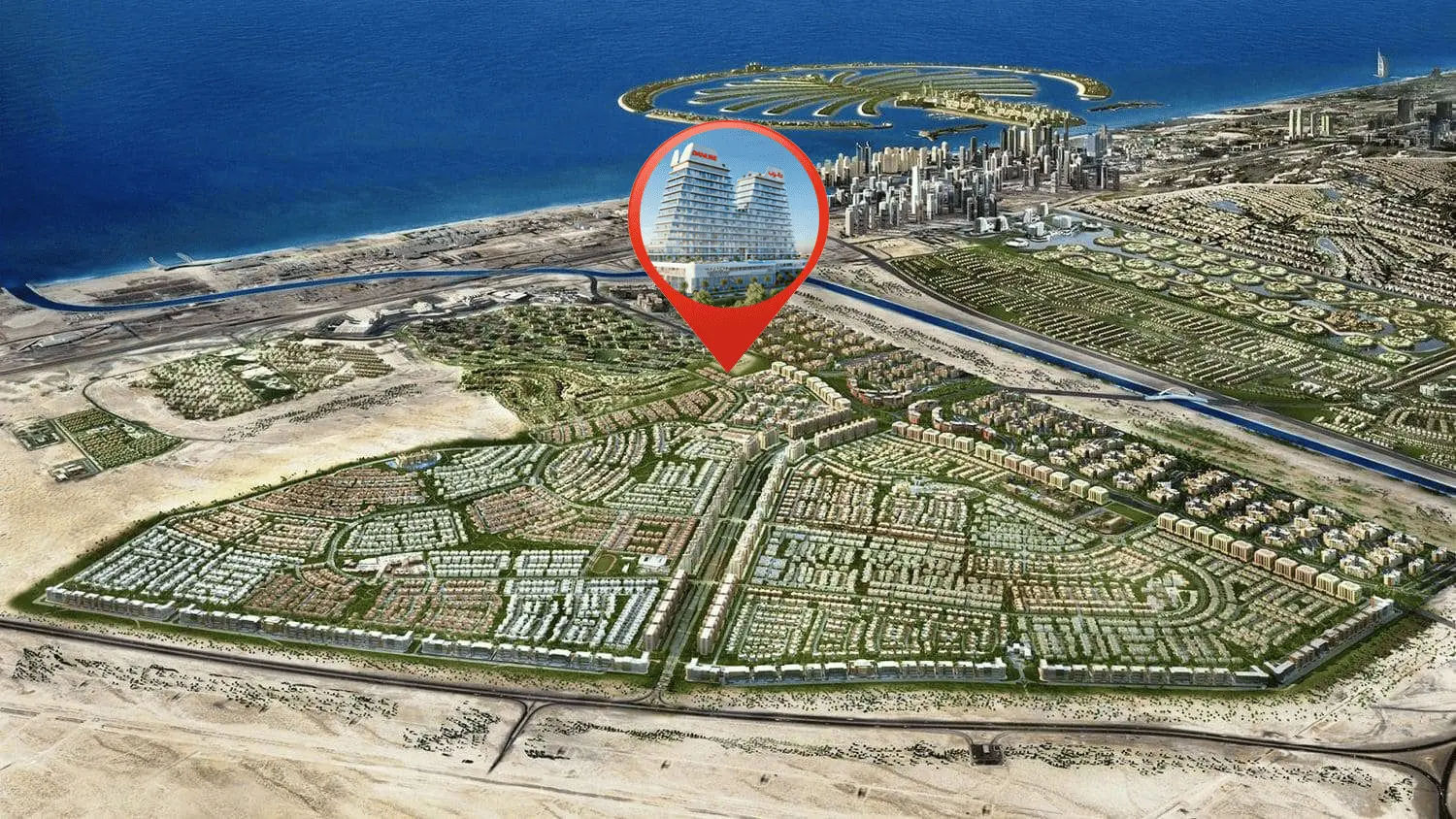 sparklz by danube properties location
