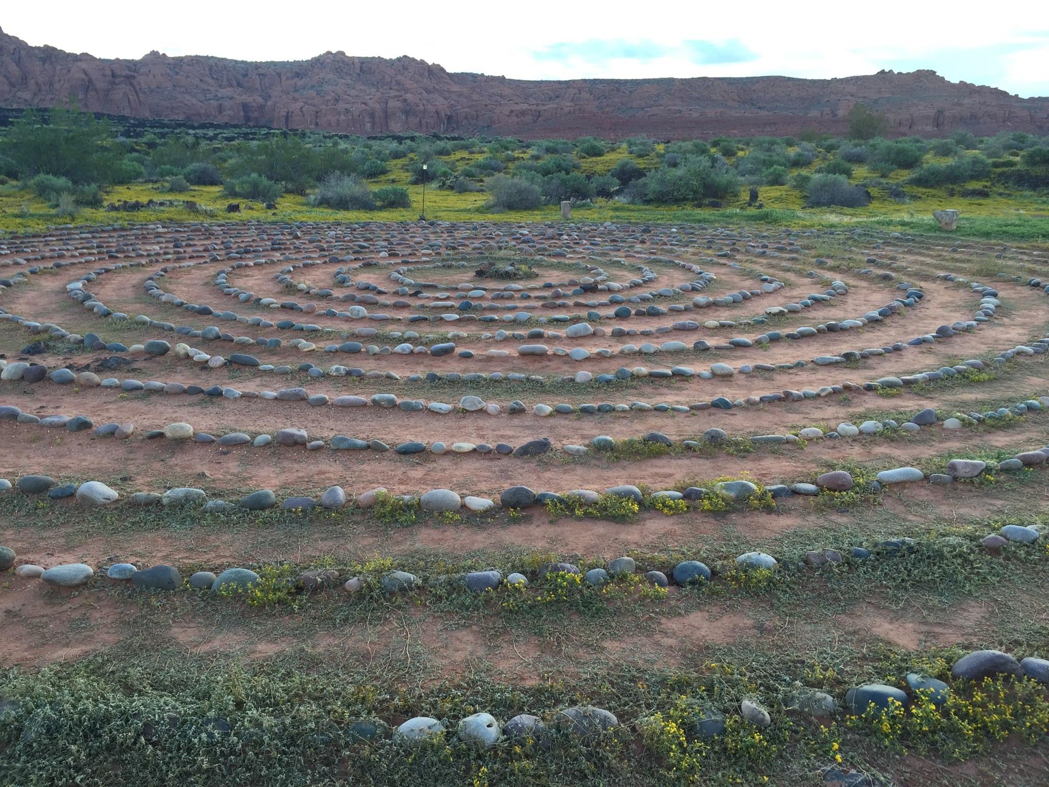 Spiral walk, red mountain resort