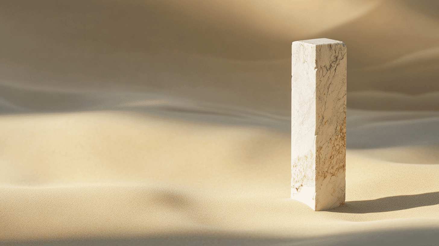 Two men discuss a project while standing at a laptop in an office.