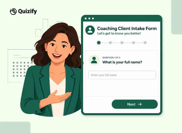 Client Intake Form Every Coach | Quizify
