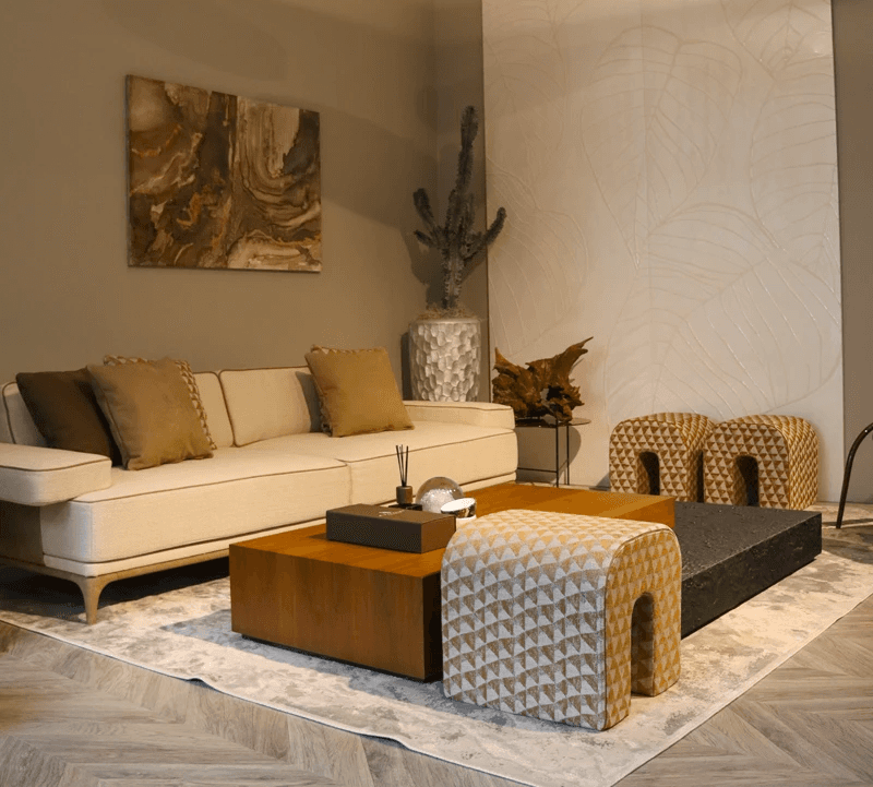 showroom lugano living setting
