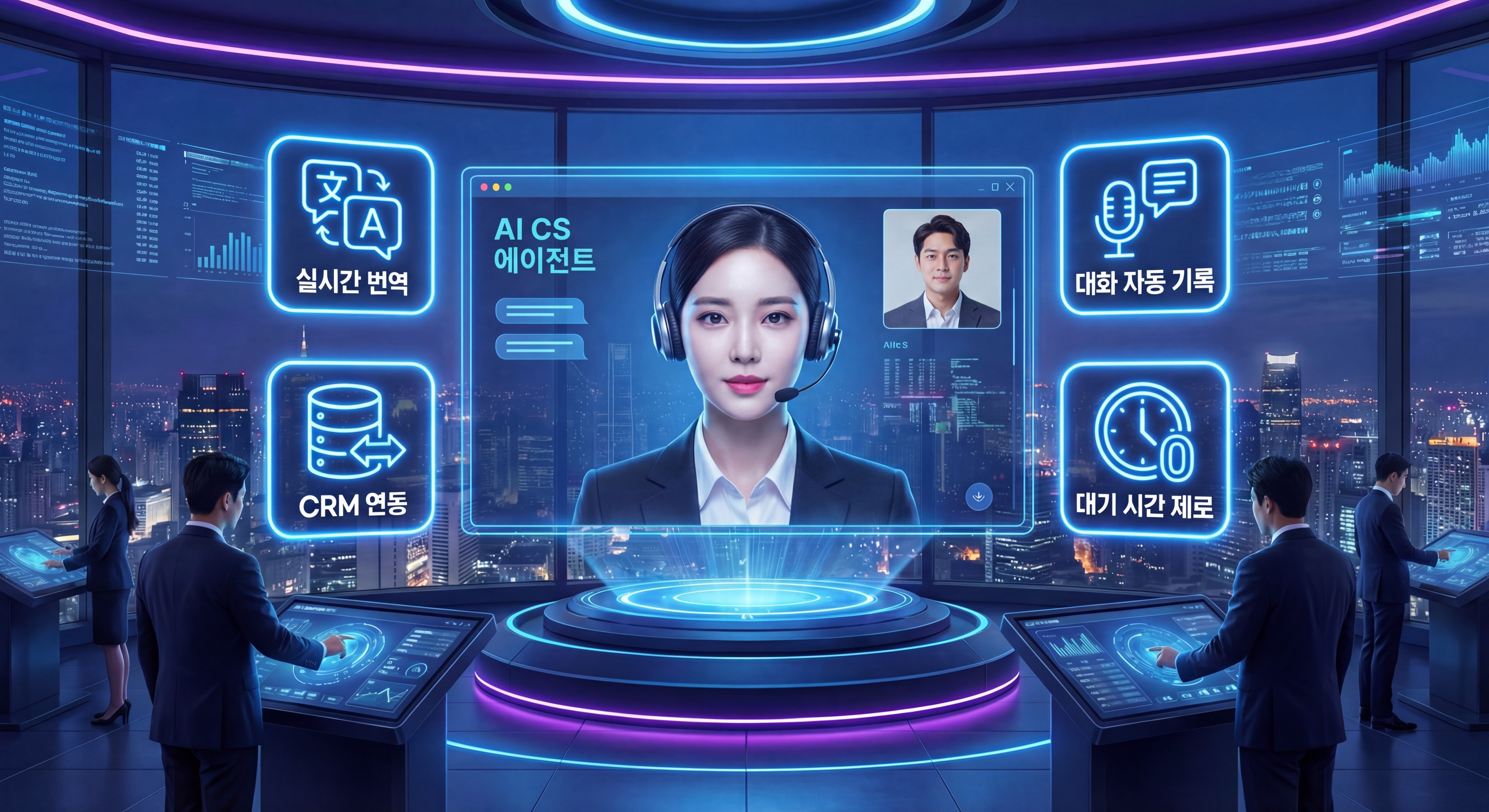 AI CS 에이전트의 시대 블로그 메인 이미지