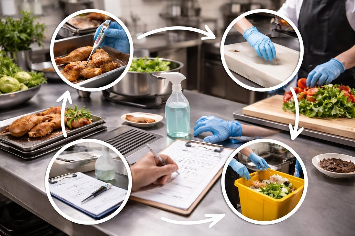 Food safety inspection process