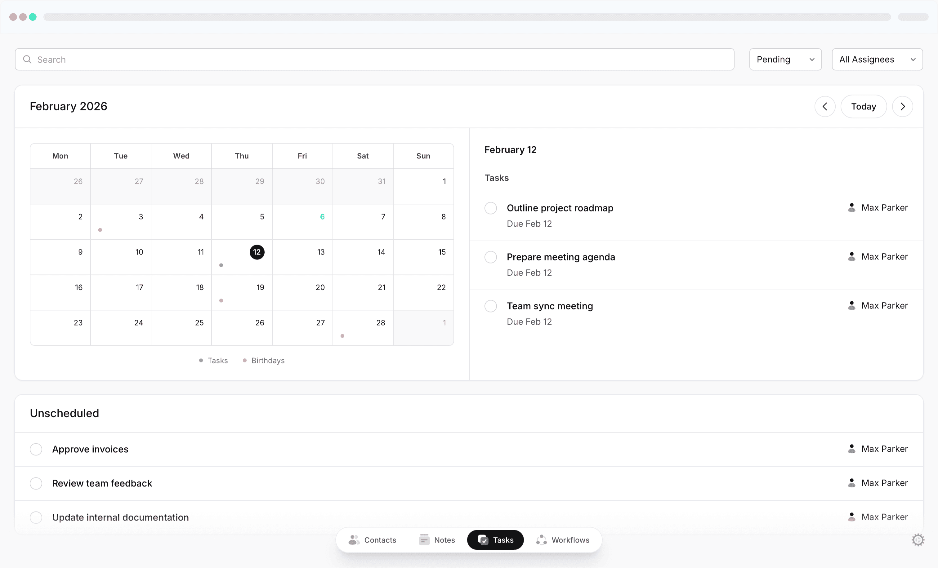 hiwork client portal with steps to hiring