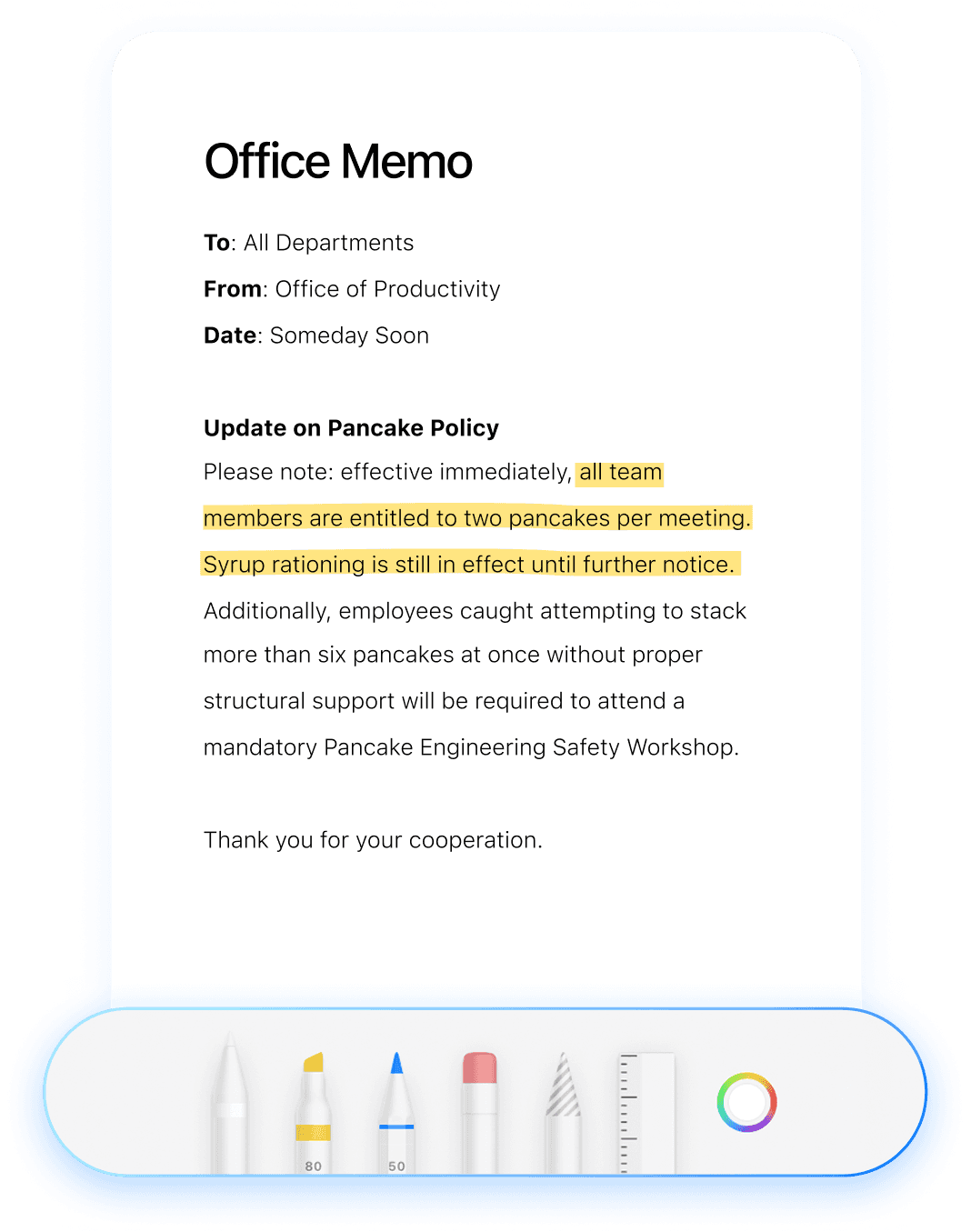 View and annotate PDFs
