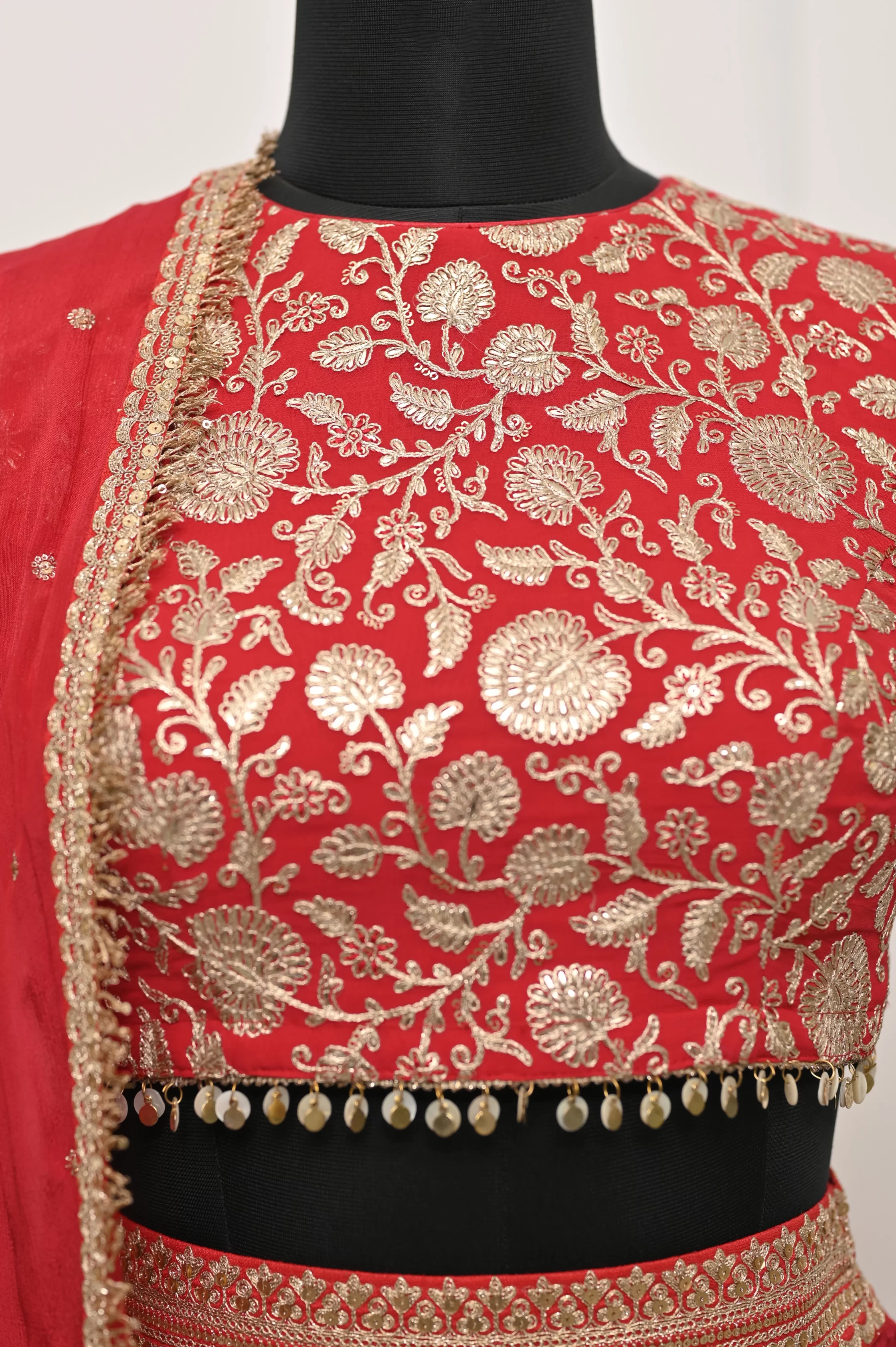 Scarlet Royalty Lehenga 3