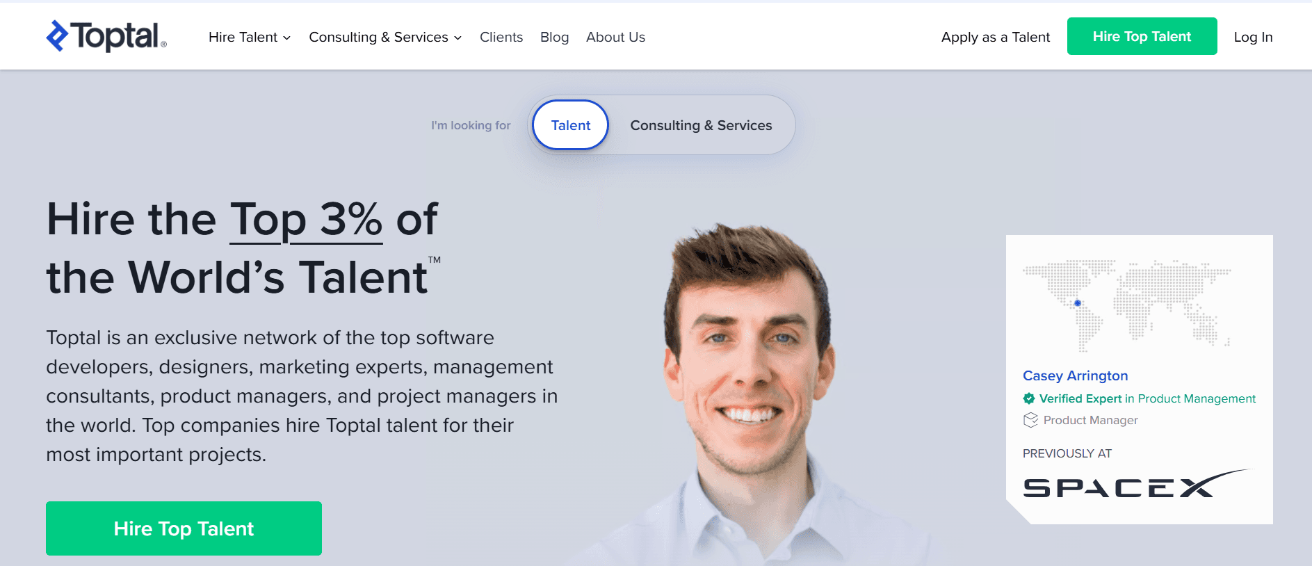 toptal -  Top IT Recruiting Firms