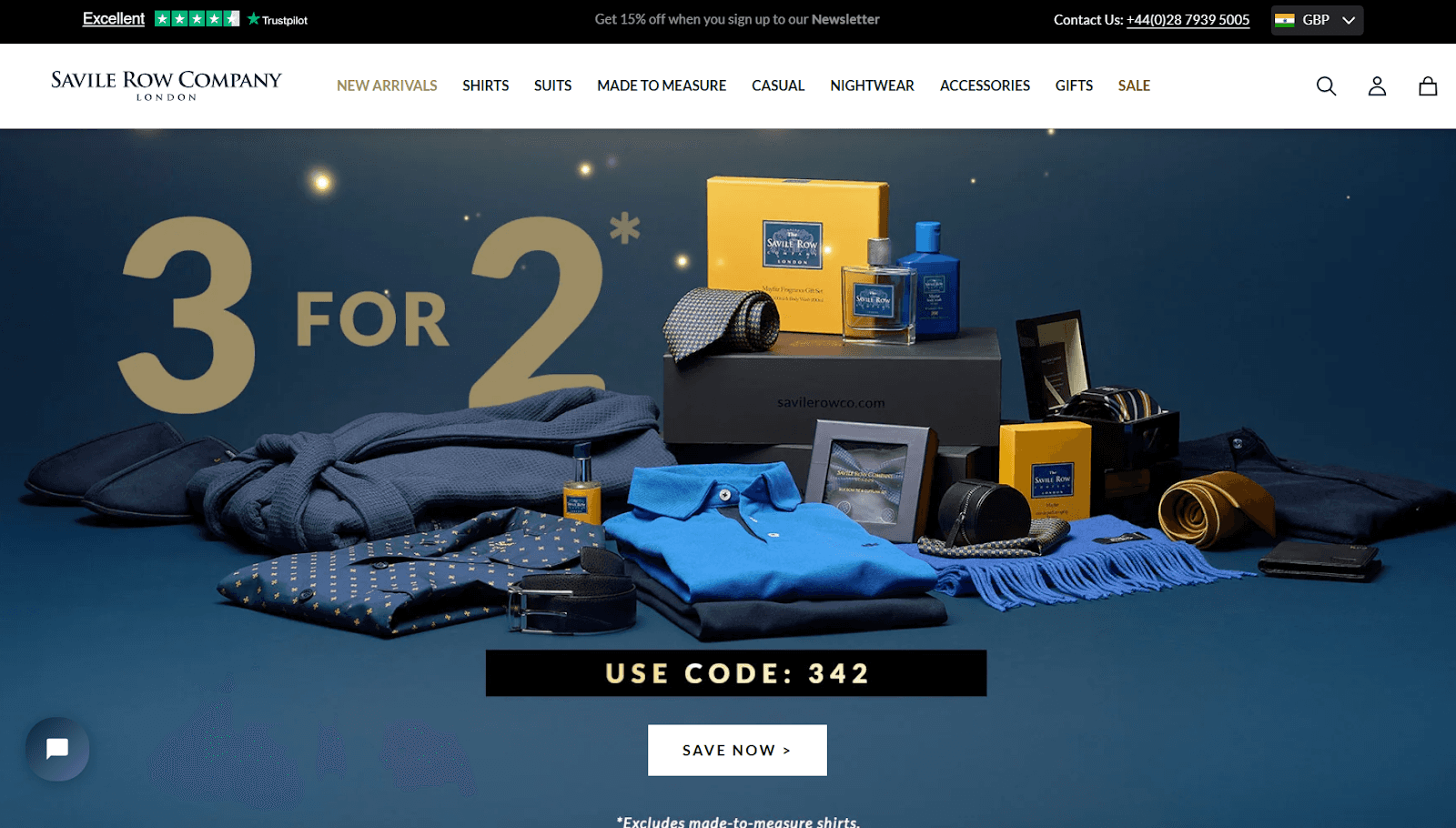 The Savile Row Company Homepage