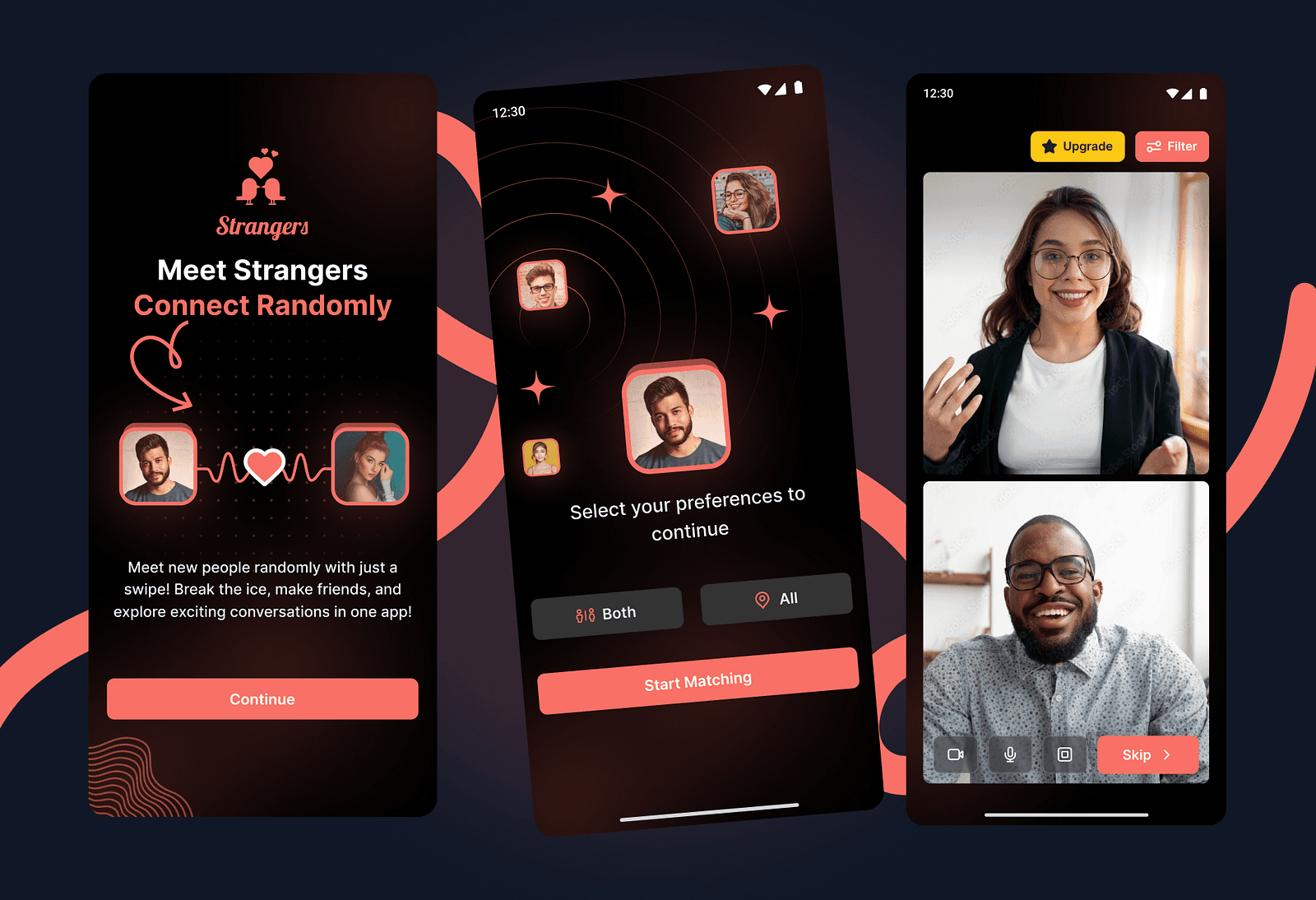 Strangers App - Meet New People