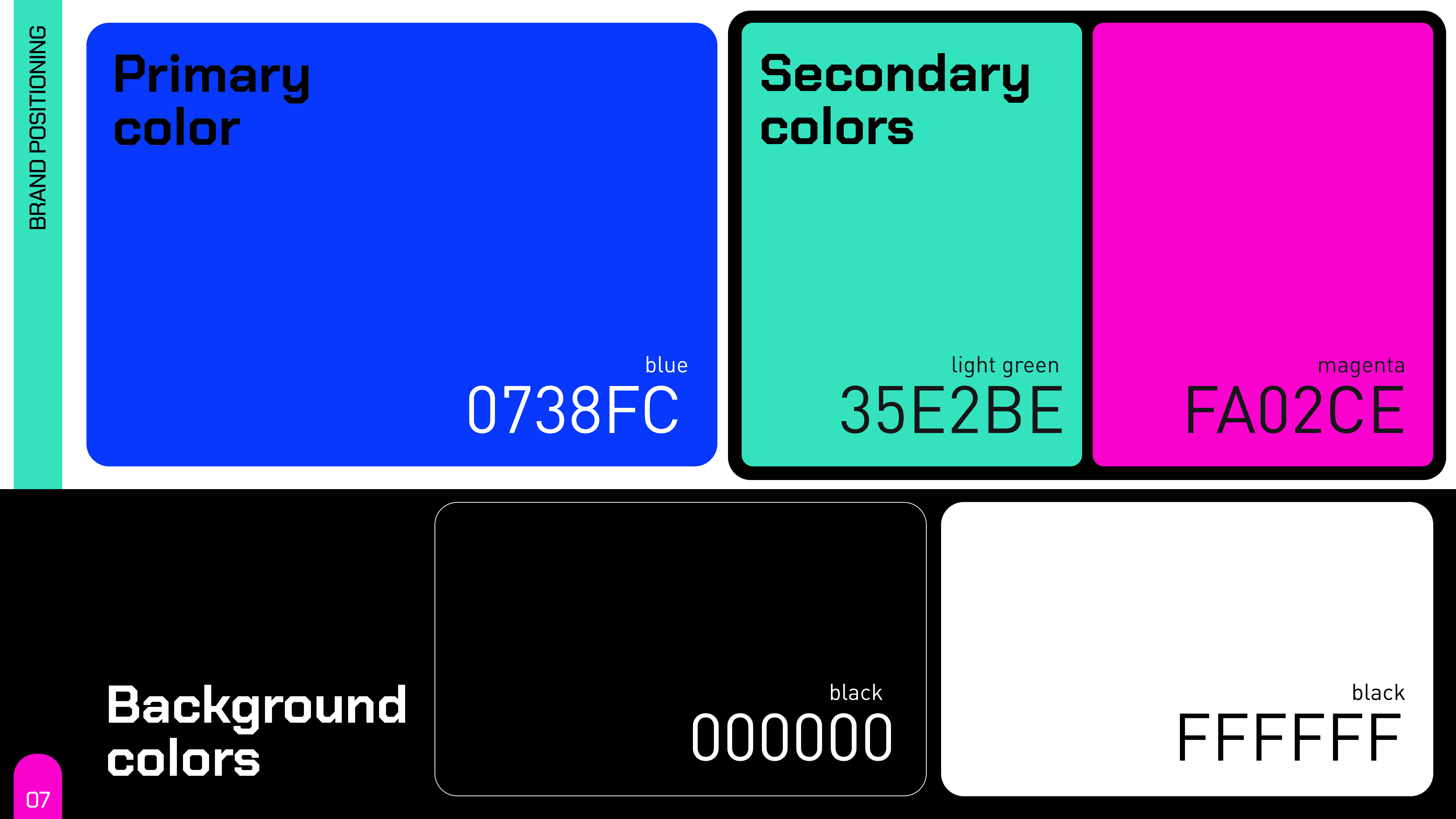 Cover image for branded pattern and graphic element design for Mandeta brandbook created by our team