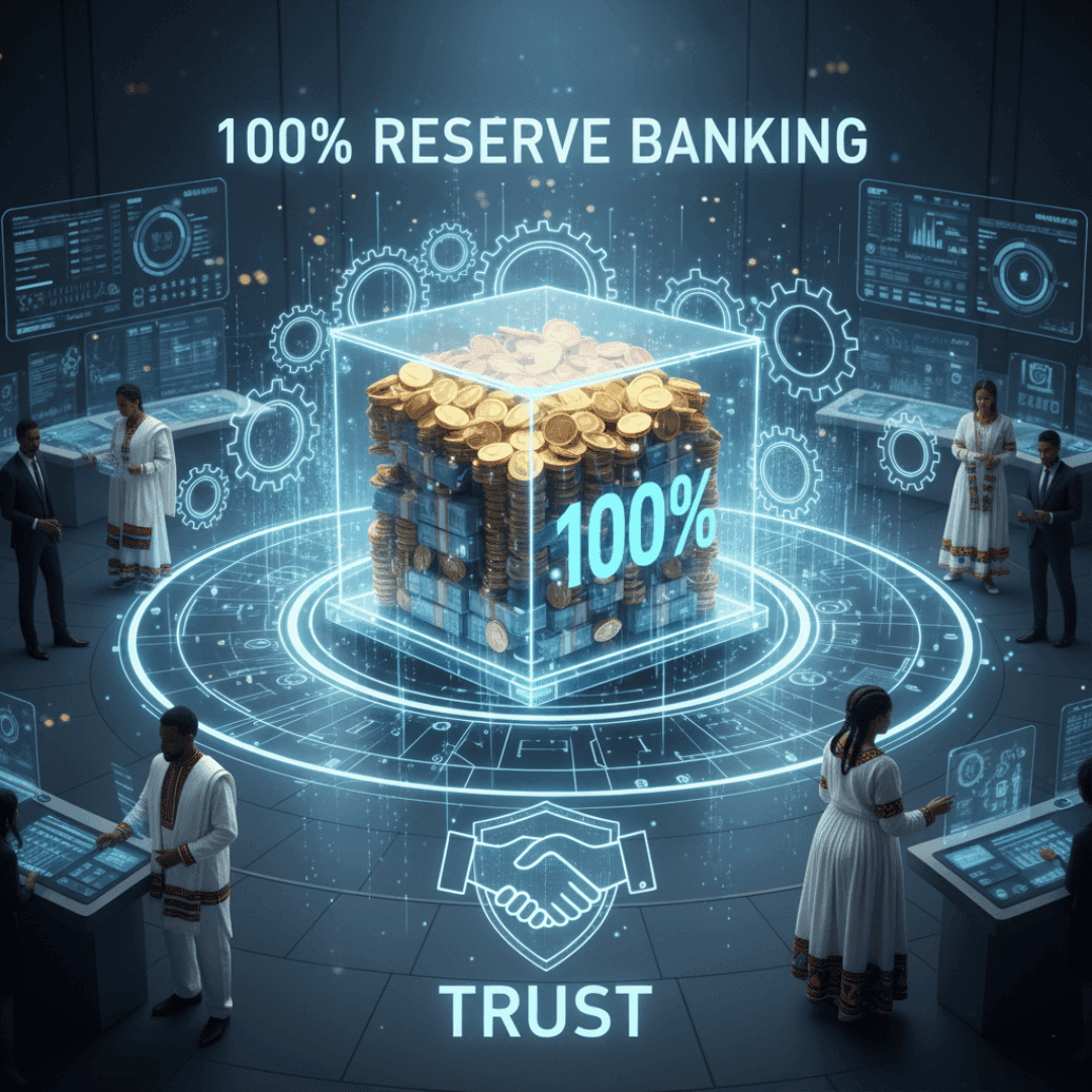 mela 100% reserve banking